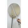 Large round pizza shovel diam. 33cm for wood-fired oven