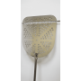 Square perforated shovel, for wood-burning oven