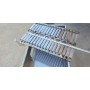 Stainless Steel Barbecue Pan with Charcoal Grill and Tray