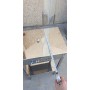 Stainless Steel Barbecue Pan with Charcoal Grill and Tray