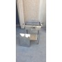 Stainless Steel Barbecue Pan with Charcoal Grill and Tray