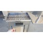 Stainless Steel Barbecue Pan with Charcoal Grill and Tray