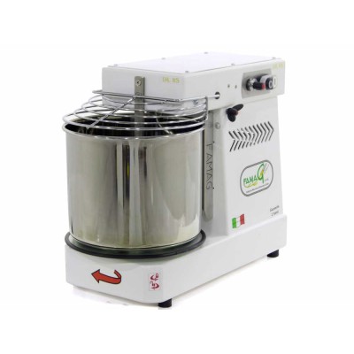 Impastatrice a Spirale 8 Kg a Testa Ribaltabile e con Barra SpezzaPasta Inclinata A "S"