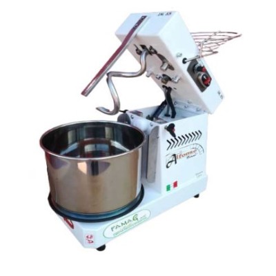 Pétrin professionnel 8 Kg 10 vitesses avec rotation HH réversible - Tête inclinable