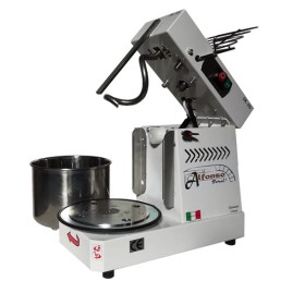 10 kg Spiral Dough Mixer with Tilting Head and Inclined "S" Dough Splitting Bar