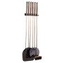 Kit de 6 palas para horno de leña con soporte de pared para las palas