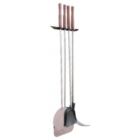 Kit 4 Shovels for Wood-Fired Oven with Wall Shovel Holders Kit 4 Shovels for Wood-Fired Oven with Wall Shovel Holders