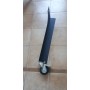 Replacement - Steering and Braking Wheel Kit for 4-Pizza/6-Pizza Ovens with Trolley Black