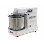 Amasadora en espiral de 5 kg con 10 velocidades - Cabezal abatible y barra de corte de masa inclinada en forma de «S»