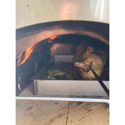 Optional Automatic Rotisserie for "Alfonso 2 Pizzas, 4 Pizzas, 6 Pizzas" Series