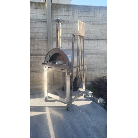 Remplacement - Kit de roues directrices et de freinage pour les modèles 4 et 6 pizzas avec chariot en acier inoxydable Remplacement - Kit de roues directrices et de freinage pour les modèles 4 et 6 pizzas avec chariot en acier inoxydable