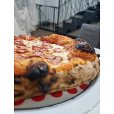 Alfonso 6 Pizze Ibrido: Il Miglior Forno a Gas Legna con Tetto e Carrello  in Inox, Prestazioni Eccellenti per Cucina e Versatili