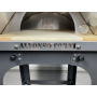 Four à bois Alfonso 2 pizzas avec chariot, porte et pyromètre