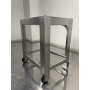 Carrello Inox per Modello 2 Pizze