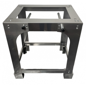 Chariot en acier inoxydable pour le modèle à 2 pizzas