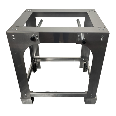 Carrello Inox per Modello 2 Pizze