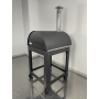 Alfonso Wood-Fired Oven 4 Pizzas with trolley, door and pyrometer