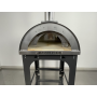 Alfonso Holzbackofen 4 Pizzen mit Wagen, Tür und Pyrometer