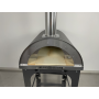 Alfonso Holzbackofen 4 Pizzen mit Wagen, Tür und Pyrometer