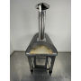 Alfonso Holzbackofen 4 Pizzen mit Wagen, Tür und Pyrometer