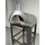 Alfonso Holzbackofen 6 Pizzen mit Wagen, Tür und Pyrometer