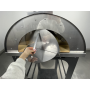 Alfonso Wood-Fired Oven 6 Pizzas with trolley, door and pyrometer