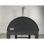 Alfonso Holzbackofen 6 Pizzen mit Wagen, Tür und Pyrometer