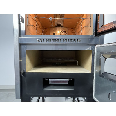 Option Double Oven (double chambre de cuisson) pour avoir 2 fours à bois en 1 !