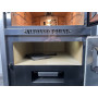 Option Double Oven (double chambre de cuisson) pour avoir 2 fours à bois en 1 !
