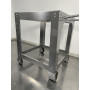 Carrito de acero inoxidable para los modelos «Alfonso 4 Pizze»
