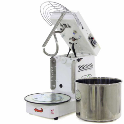 10 kg Teigkneter mit 10 Geschwindigkeiten und mit HH Reversing Rotation - Klappbarer Kopf