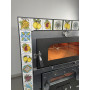 Precious Hand-Painted Caltagirone Majolica for Wood-Burning Oven with Box