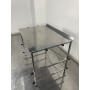 Table de travail démontable en acier inoxydable