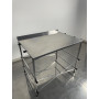 Table de travail démontable en acier inoxydable