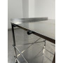 Table de travail démontable en acier inoxydable
