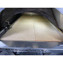 Alfonso 4-Pizza Hybrid Wood-Fired Gas Oven with trolley and door