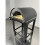 Alfonso Gas Wood-fired Oven 4 Pizzas Hybrid with trolley and door