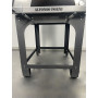 Alfonso Gas Wood-Fired Oven 6 Pizzas Hybrid with trolley and door