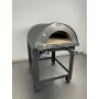 Four à gaz et à bois Alfonso 6 pizzas hybride avec chariot et porte