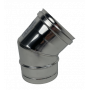 Coude à 45 degrés, diamètre 130 mm