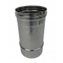 Conduit de fumée H250 mm, diamètre 130 mm