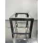 Carrito de acero inoxidable para los modelos «Alfonso 6 Pizze»
