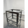 Carrito de acero inoxidable para los modelos «Alfonso 6 Pizze»