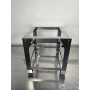Carrito de acero inoxidable para los modelos «Alfonso 6 Pizze»