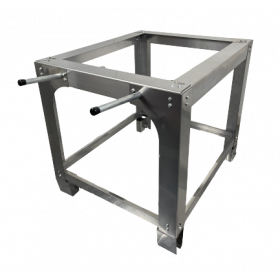 Chariot en acier inoxydable pour les modèles "Alfonso 6 Pizze".