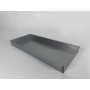 Bandeja de horno de chapa de aluminio de 70 x 30 x 6 cm con reborde