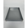 Bandeja de horno de chapa de aluminio 50 x 35 x 6 cm