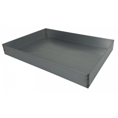 Aluminised sheet metal baking tray 50x35x6 cm