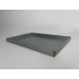 Bandeja de horno de chapa de aluminio 50 x 35 x 3 cm