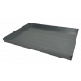 Bandeja de horno de chapa de aluminio 50 x 35 x 3 cm